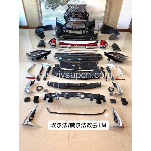 15-20 Alphard/Vellfire Perubahan ke Lexus LM Body Kit